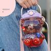 1000/1400ml Cute Bear Water Bottle Portable Large Capacity Water Cup Sport Drinking Mug With Straw