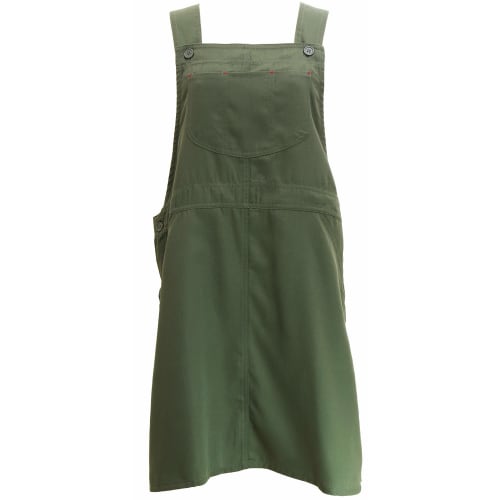 

Фартук туникообразного стиля Anes, Фартук для кафе, Комбинезон А-силуэта, Фартук для ресторана, Фартук для готовки, Фартук для воспитателя детского сада, Женский, Хаки #p537