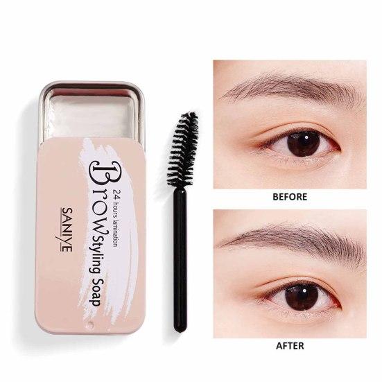 

Крем с мягкой кистью Стойкий натуральный гель для укладки бровей для женщин