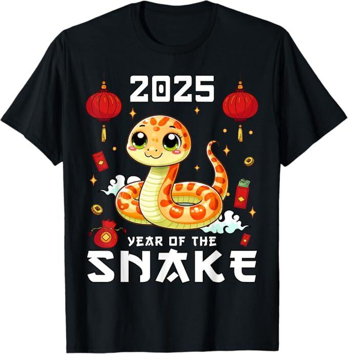 Chinese New Year Snake the Year of the Snake 2025 T-Shirt