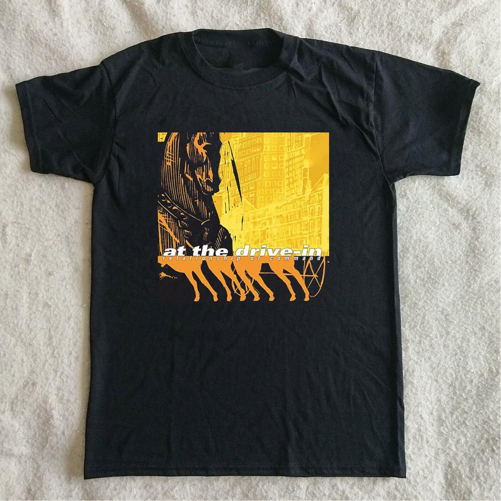 T-shirt Ufficiale Album Relationship Of Command degli At the Drive-In Taglie S-5XL T-shirt Unisex