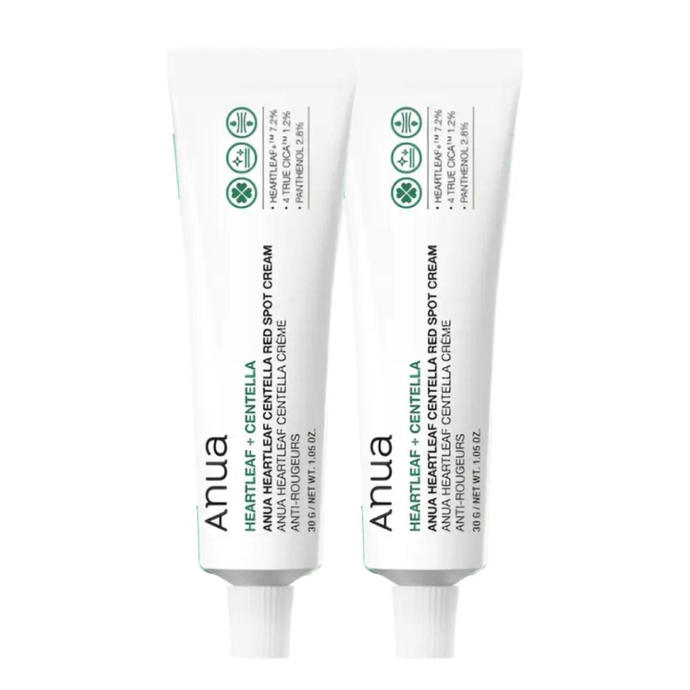 

Anua Heartleaf Centella Red Spot Cream Double Set – K-Beauty, Red Spot & Acne Care