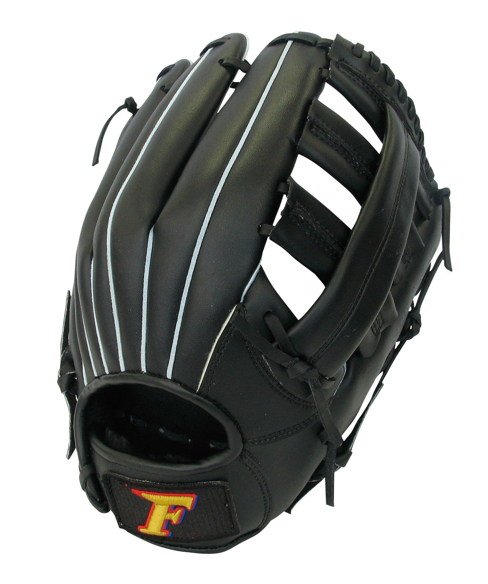 

Falcon General Softball Glove LH Black L FGS-311 (Right-Handed Throw) чёрный