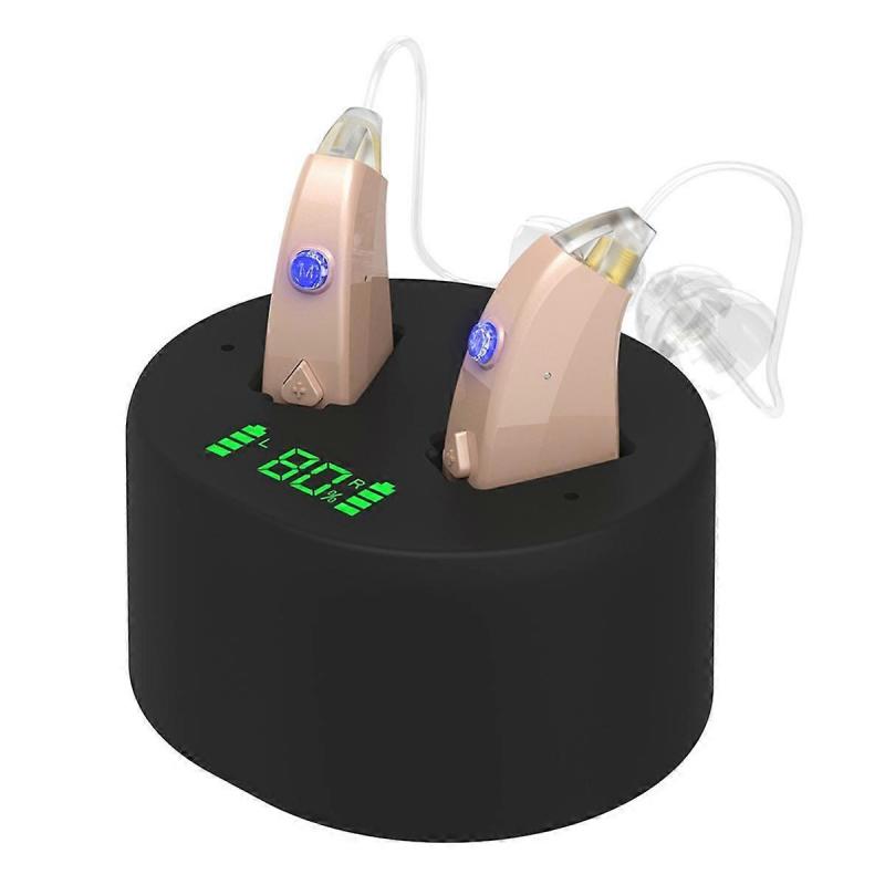 Hearing Aids for Seniors Rechargeable with Noise Cancelling, Digital Hearing Sound Amplifiers for Hearing Loss