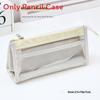 Canvas Six Layer Large Capacity Pen Bag For Students With Dividers And Storage For School Supplies