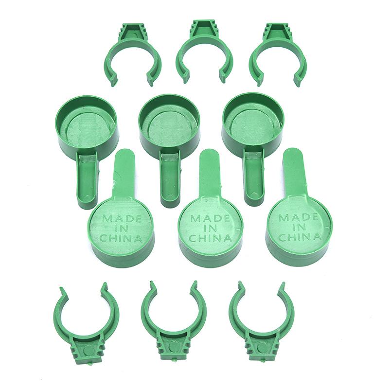 6 Piezas Bebedero de Agua para Aves Comedero Fuente Bebedero Automática Taza para Beber para Mascotas Cuencos