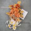 Autumn Artificial Flower Arrangement for Wedding, Party, Hotel, Thanksgiving, Halloween Decor