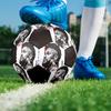 1PC Neymar Légende du Football taille 5 ballon de football PrahaBallon de Football en salle Coloré Tous Âges Cousu à la Machine PVC Prêt pour la Compétition Durable Rebond Élevé