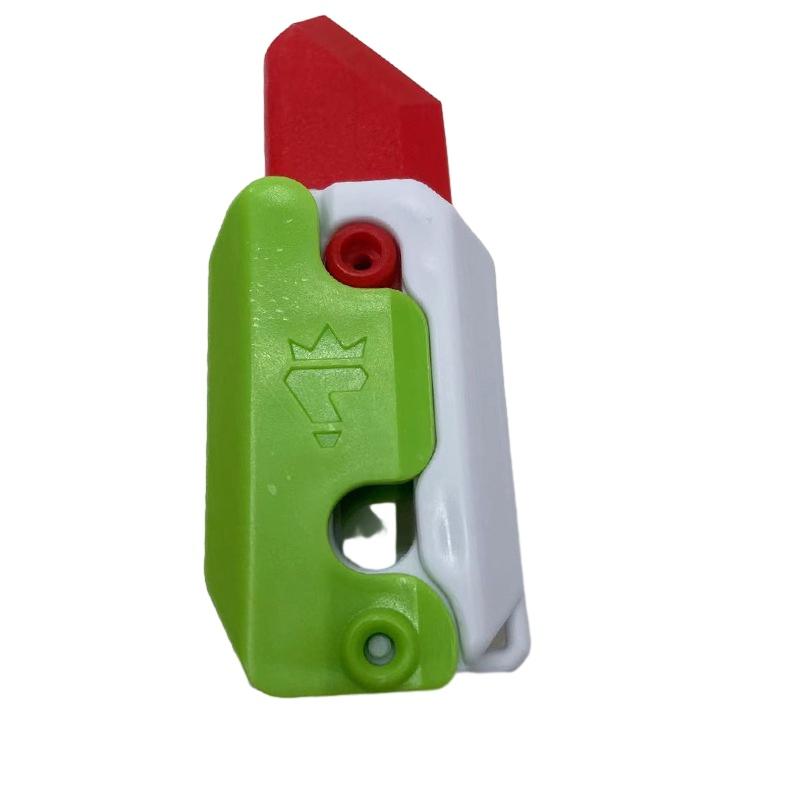 Authentic 3d Printed Gravity Carrot Knife For Couples Silicone Material