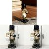 Resin Gentleman Tissue Holder Decor With Cartoon Style For Home Office Use