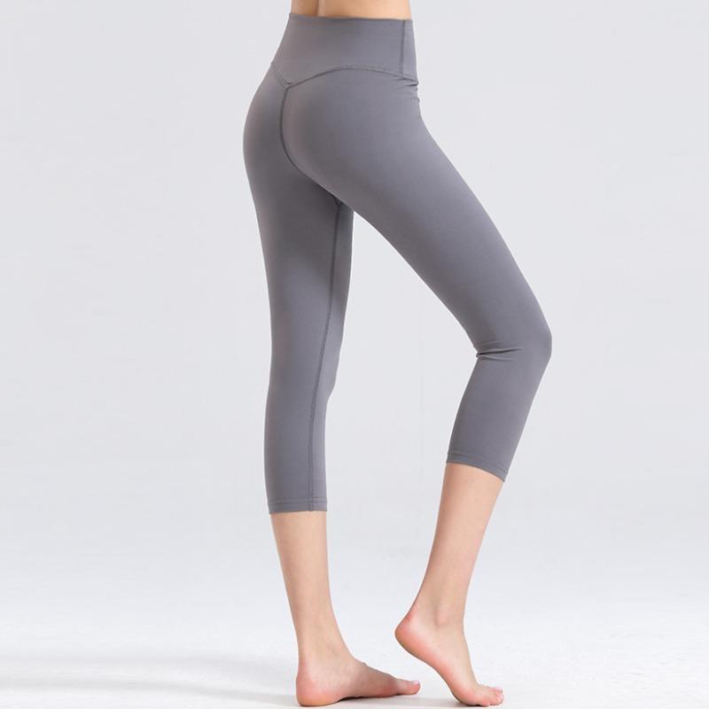 Nuovi Pantaloni da Yoga da Donna Pantaloni Sportivi da Donna a Vita Alta Sollevaglute Ad Asciugatura Rapida Pantaloni da Fitness Attillati Abbigliamento da Yoga Pantaloni a Sette Ottavi da Donna