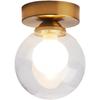 Modern Simple Porch Light Stair Hallway Light Ball Glass Modern Balcony Ceiling Light Led Lights for Room  Lamps for Living Room