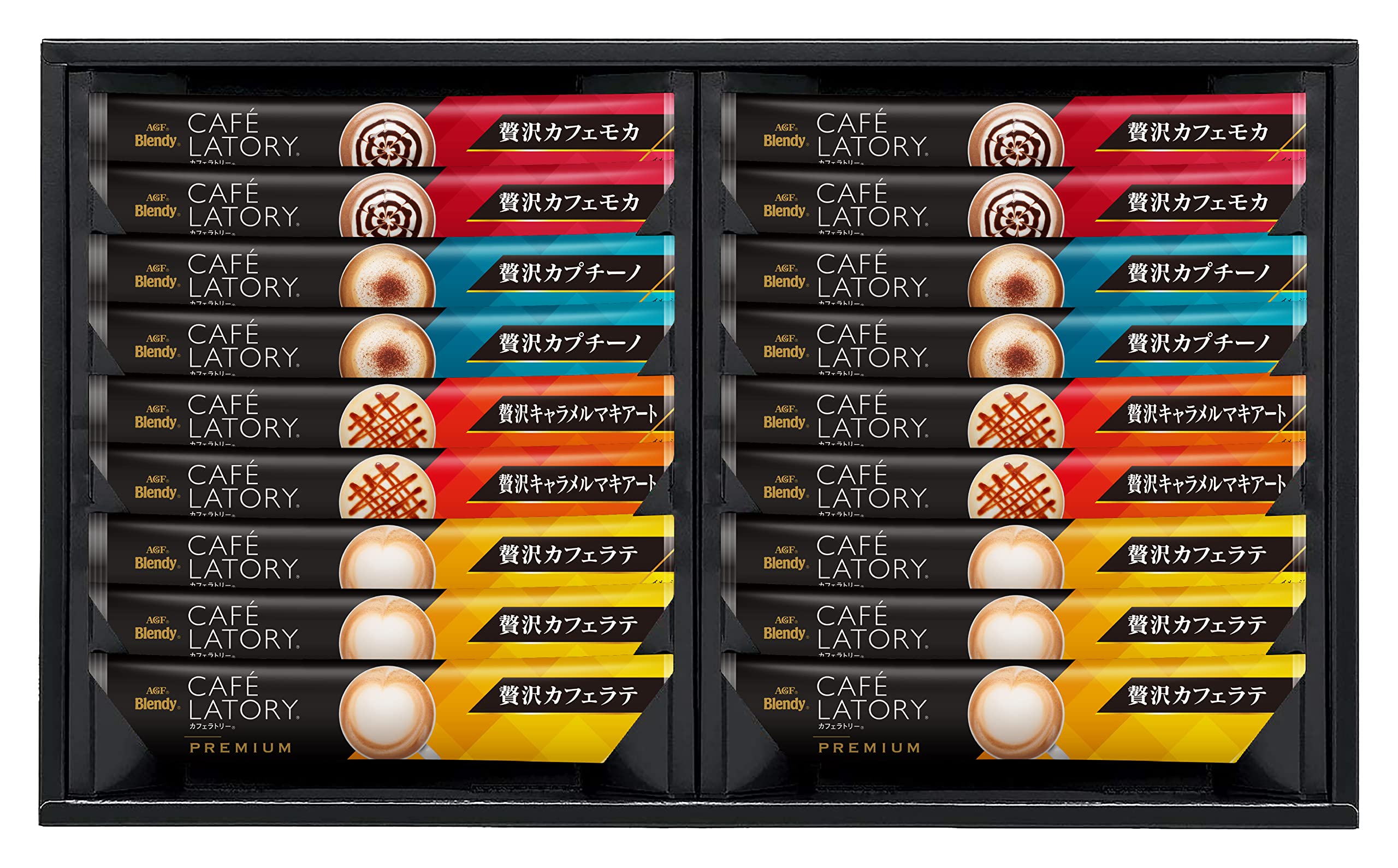 

AGF Gift Blendy Cafe Latory Stick Premium Gift 18 штук [Stick Coffee Gift]