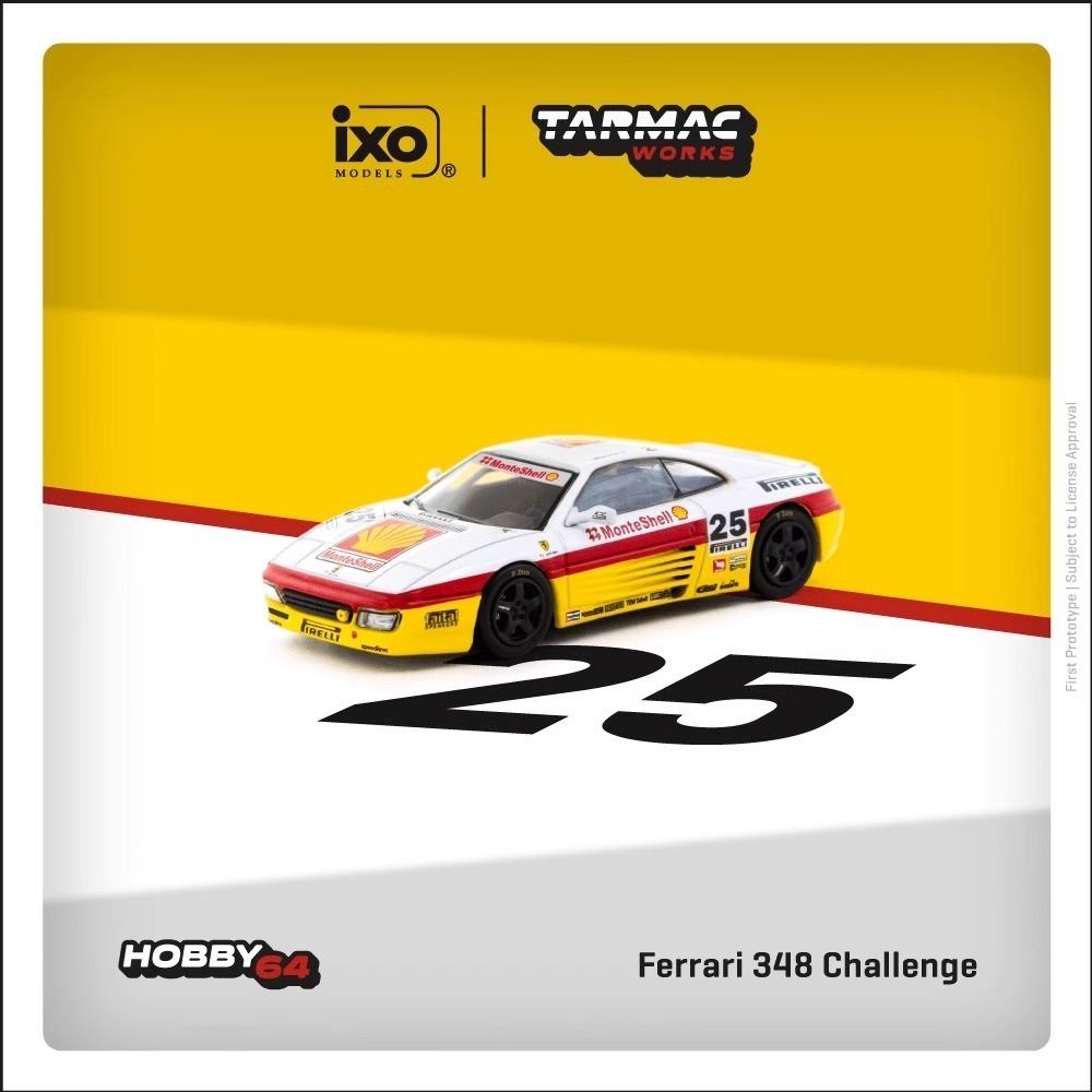 Tarmac Works In Stock 1:64 Ferrari 458 488 GT3 345 F355 Challenge Diecast Car Model Collection Toy Tarmac Works
