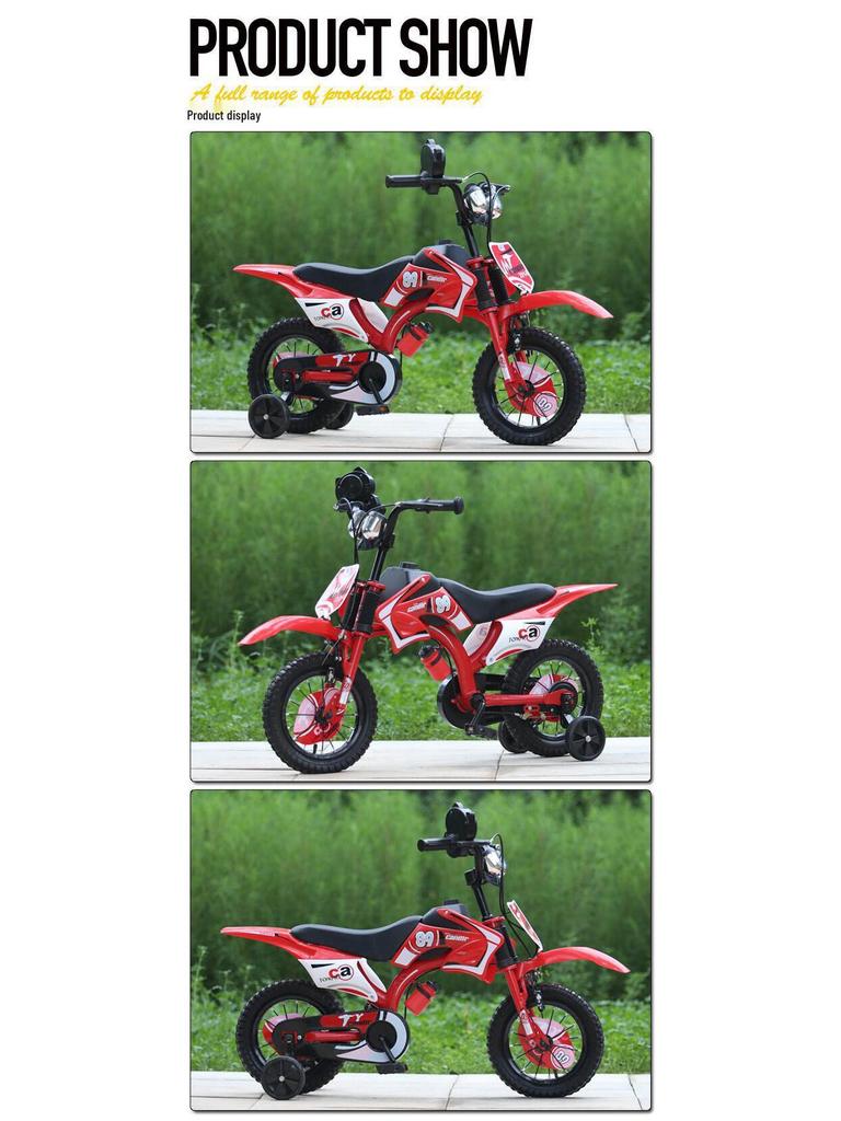 Children's Bicycle for Ages 3 to 8: Suitable for Girls and Boys