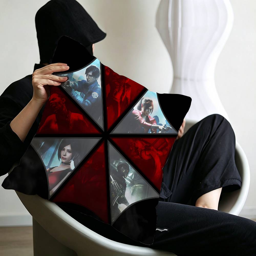 Game R-Resident E-Evil U-Umbrella Cushion Cover Decorative Pillow Sofa Home Decor case pillow cases