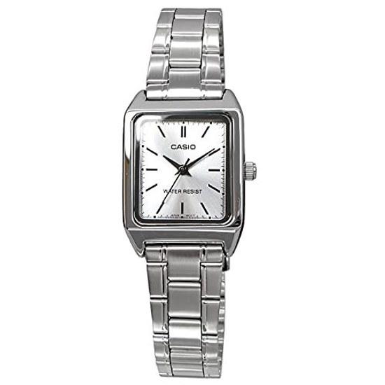 CASIO Standard Cheap Wristwatch Watch Ladies Analog Stainless Silver LTP-V007D-7E