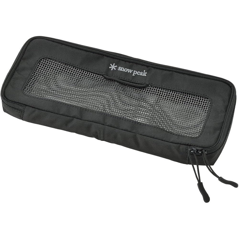 Snow Peak Kitchen Mesh Case S BG-020R Lightweight Durable Storage Organizer