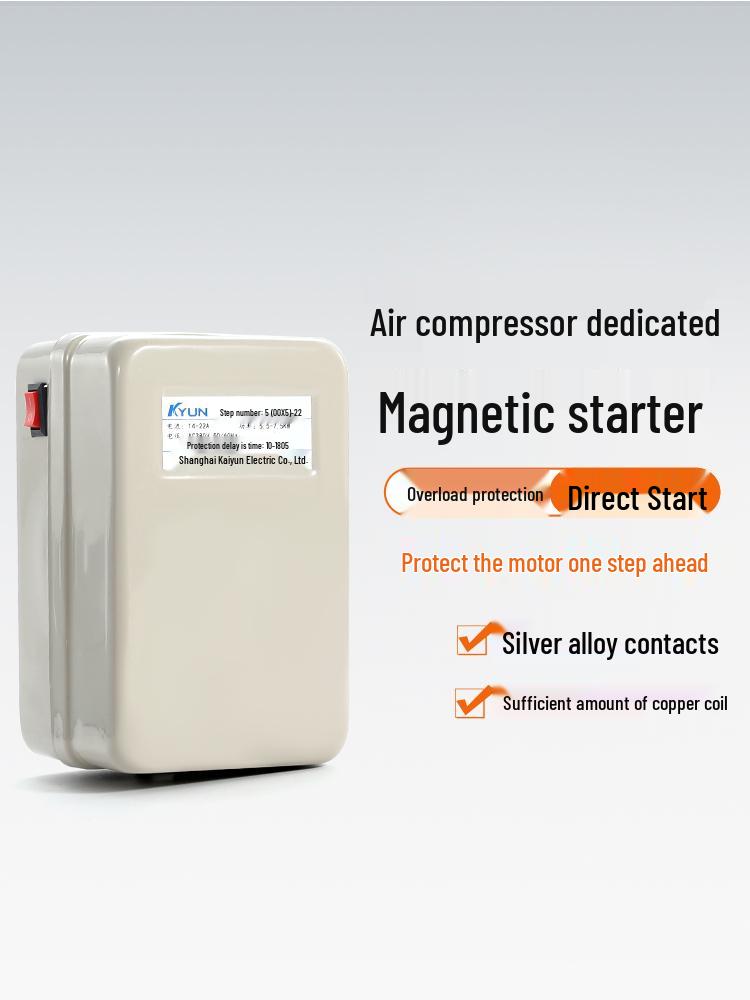 380V Air Pump Auto-Start Electromagnetic Motor Protection Controller