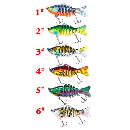 10cm 15.6g Plastic Artificial Lifelike Fish Lure Fishing Tackle Tools Accessory