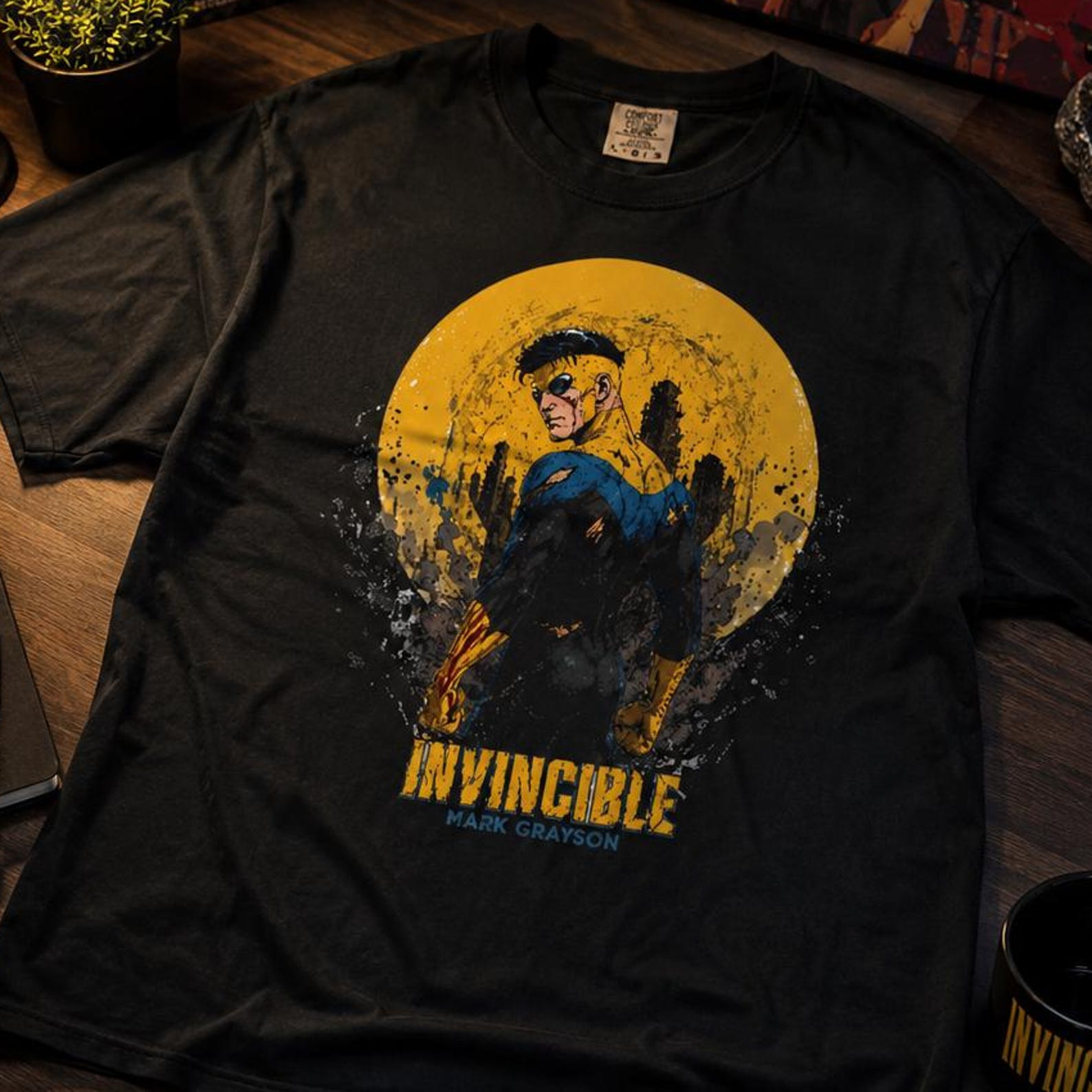 Comfort Colors® Invincible Mark Grayson Vintage Hero Shirt S