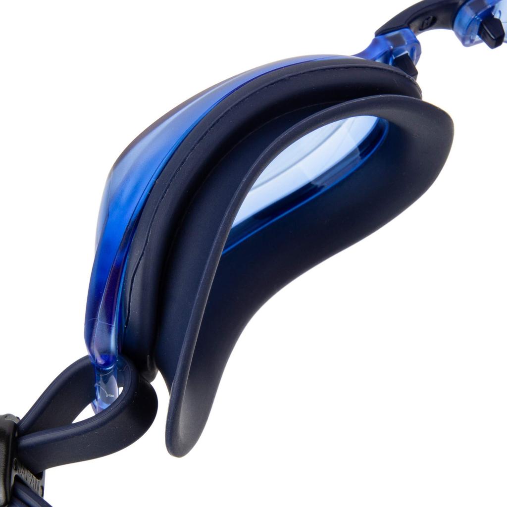 Mizuno Swim Cushion Size Blue Goggles, Type, N3JE602014, Blue, 14