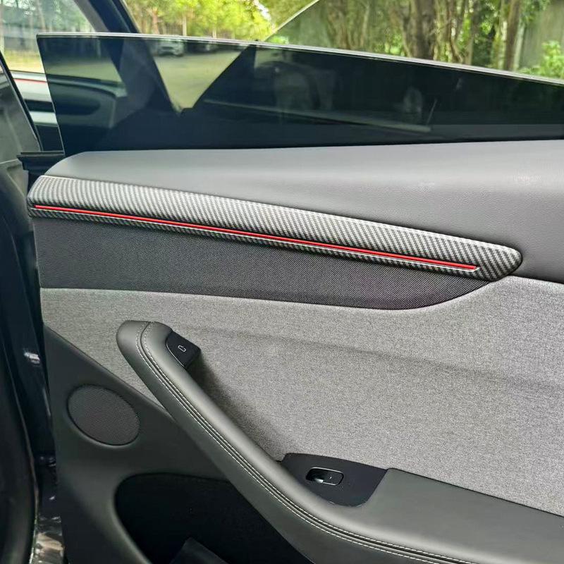 ModelY Facelift Interior Door Side Trim Modification 
