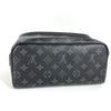 Louis Vuitton M46354 MonogramEclipse dopp-kit Clutch pouch Hand Bag Black Unused