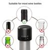 Reusable Wine Bottle Stopper with Rotating Lock, Mini Wine Saver Sealed Preserver Wine Keeper Corks