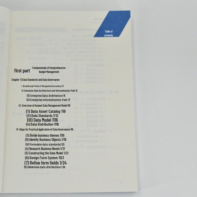 Data Governance & Comprehensive Budget Management Book