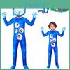 Banban Garden Kinderbühnenaufführung Kostüm Blau Europäischer und Amerikanischer Stil
