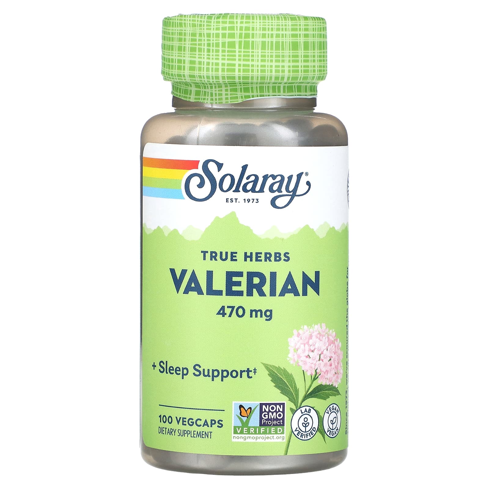 

True Herbs, Valerian, 470Mg, 100 Veggie Caps