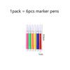 1~5pack Drawing Pen Crayon Marker Ball-point Pen Multiple Colors Suitable for Paper Non-woven Canvas Painting School Supply TMZ