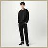 Li-Ning Breathable Simple Versatile Round Neck Comfortable Commuter Sweatshirt Set Men Sweatshirt Set AWEV053-1