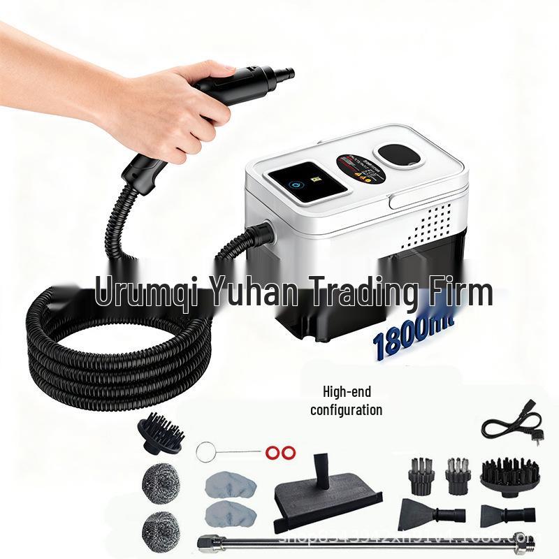 Hochtemperatur-Hochdruck-Dampfreiniger mit Universalrädern und dualer Temperaturregelung für die Küchenreinigung