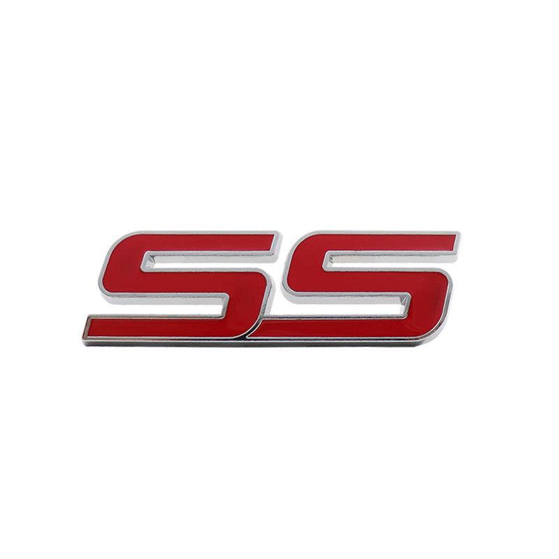 SS pro Impala Malibu Trailblazer Equinox Blatník Kufr Znak Obtisk Odznak Samolepka