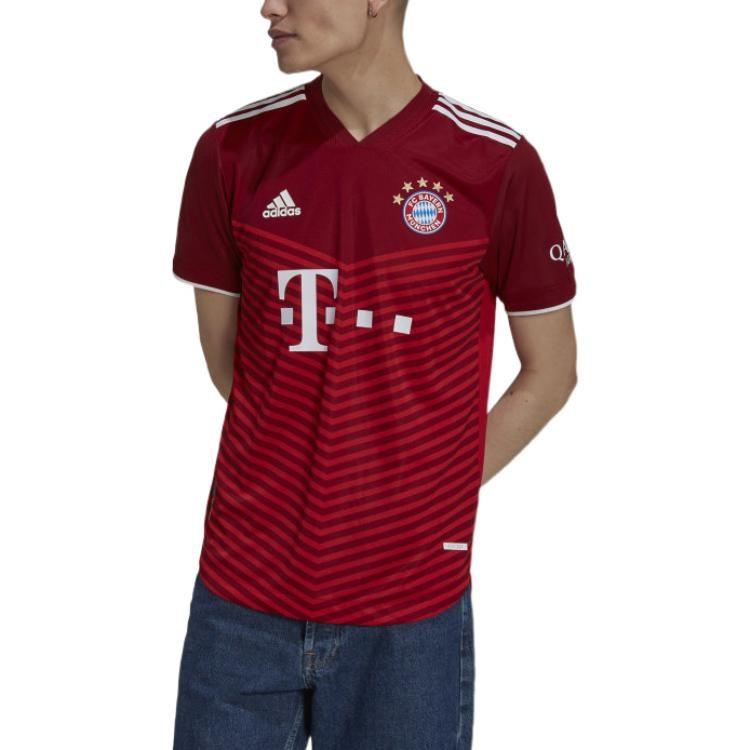 adidas Soccer Jerseys Men's Red Moderate Straight Fit GM5308