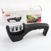4-Stage Household Knife Sharpener: Ceramic & Diamond Wheel