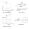 Submersible 0-10V 4-20mA Output Hydrostatic Level Sensor Transmitter DC12-36V Water Tank Liquids Transducer Meter