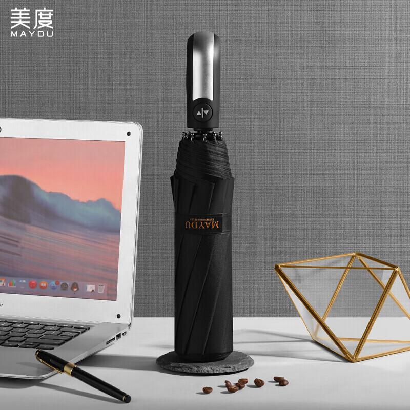 Mido Automatic 10-Rib Folding Umbrella