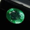 Natural Green Emerald Loose Gemstone 7 Ct Oval Cut Colombian for Jewelry Making and Gem Collections