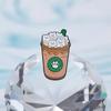 CATS COFFEE Enamel Pins Custom Cute Cat Brooches Lapel Badges Cartoon Animal Jewelry Gift for Kids Friends