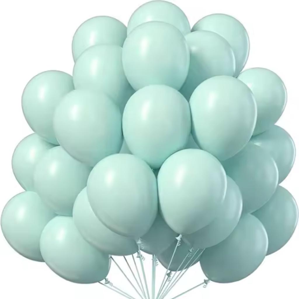 10/20/30/50 Stück mehrfarbige Ballon-Sets, geeignet für Hochzeiten, Geburtstage, Mottopartys, Junggesellinnenabschiede, Abschlussfeiern