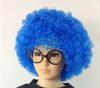Funny Clown Cosplay Kindergarten Baby Wig Hair Extensions Synthetic Colours Fluffy Curly Head Cover Performance Kids Wig Hat