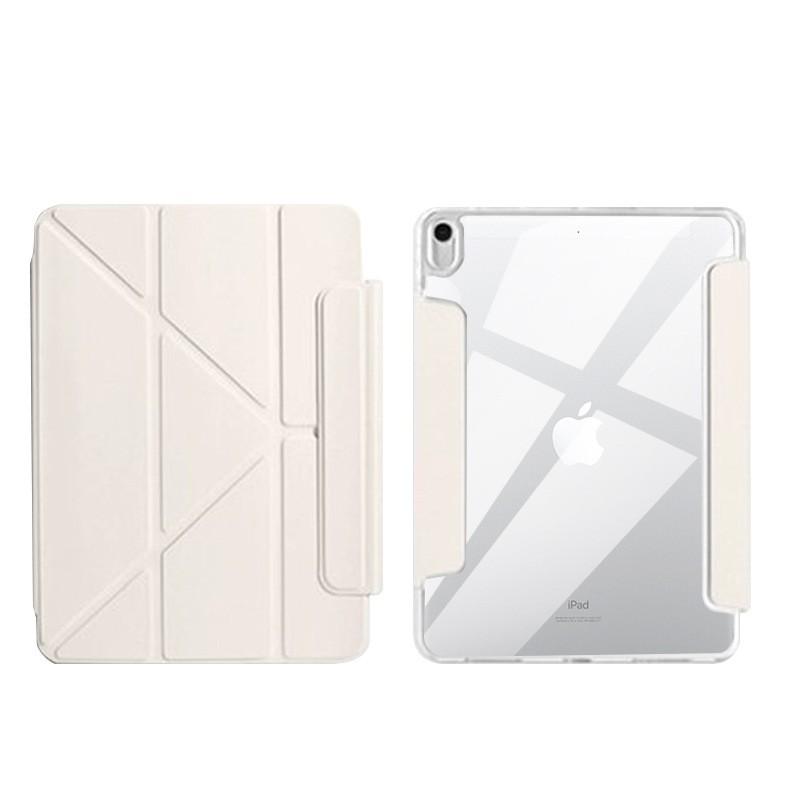 Slim Tri-Fold Tablet Case MatePad 11 IPad 10.2 With Magnetic Stand Shockproof Faux Leather Cover