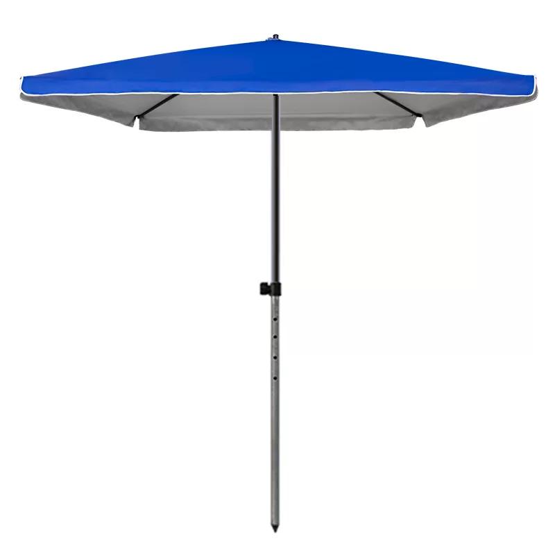 Sombrilla Grande para Exteriores para Montaje de Puesto, Uso Comercial, Sombrilla Cuadrada Gruesa para el Sol, Sombrilla Grande para el Sol