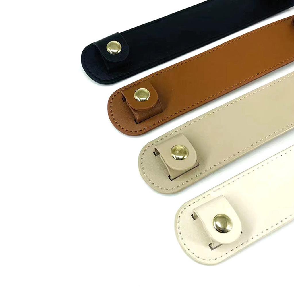 Portable PU Tote Bag Strap Pad for Long lasting Comfort Reduce Strain on Shoulders