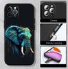 MH8 Animal Elephant Phone Shell Case for iPhone 7 8 11 12 13 14 15 16 17 16E XS Pro Max XR X SE Air