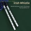 1PC C/D Key Tin Penny Whistle Authentic Irish Flute with 6 Holes Traditional Irish Music Musical Instrument