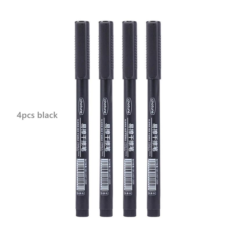 8 buc Marker Whiteboard Șters 0.5mm Vârf Fin Cerneală Neagră/Albastră/Roșie Marker Tablă Școală Birou Artă Scris Papetărie